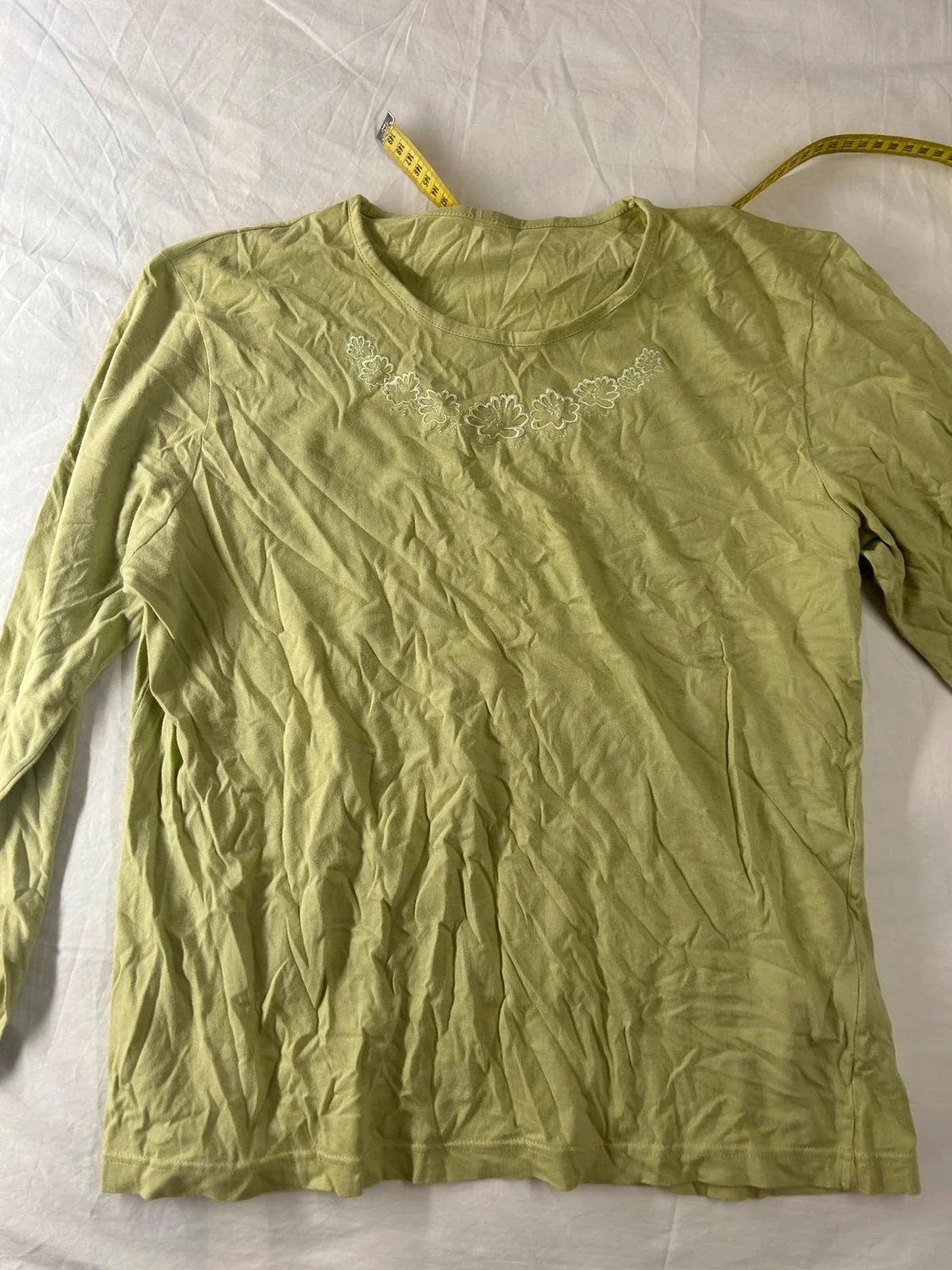 Blusa de gola alta verde maçã – photo 2